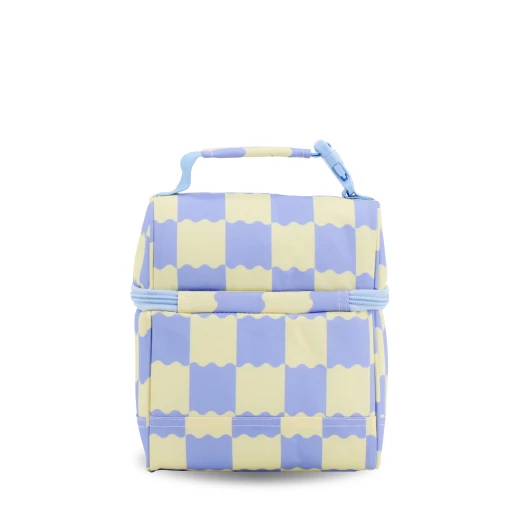 J World New York Corey Lunch Bag – Wiggle Blue | Insulated Lunch Bag with Top Bottle Strap - JWORLD - Image 2