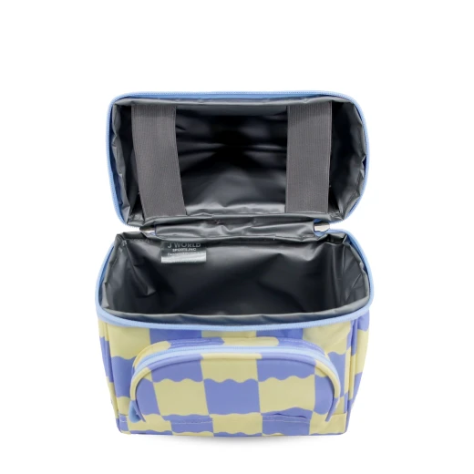 J World New York Corey Lunch Bag – Wiggle Blue | Insulated Lunch Bag with Top Bottle Strap - JWORLD - Image 4