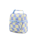 J World New York Corey Lunch Bag – Wiggle Blue | Insulated Lunch Bag with Top Bottle Strap - JWORLD