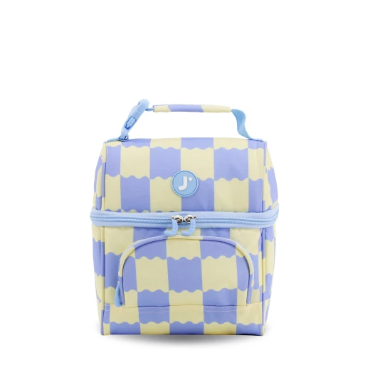 J World New York Corey Lunch Bag – Wiggle Blue | Insulated Lunch Bag with Top Bottle Strap - JWORLD - Image 5