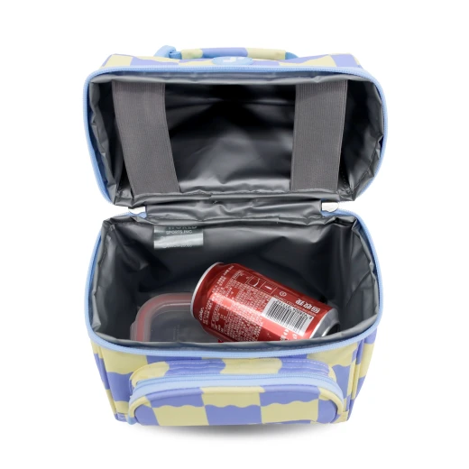 J World New York Corey Lunch Bag – Wiggle Blue | Insulated Lunch Bag with Top Bottle Strap - JWORLD - Image 6