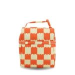 J World New York Corey Lunch Bag – Wiggle Coral | Insulated Lunch Bag with Top Bottle Strap - JWORLD