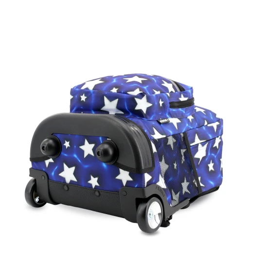 J World New York Sunrise Rolling Backpack (18") – Puffy Star | Convertible Wheeled School Backpack - JWORLD - Image 5