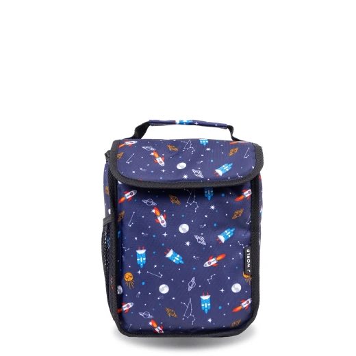 J World New York Lollipop Rolling Backpack (16") + Lunch Bag – Spaceship | Kids Set with Light-Up Wheels - JWORLD - Image 9