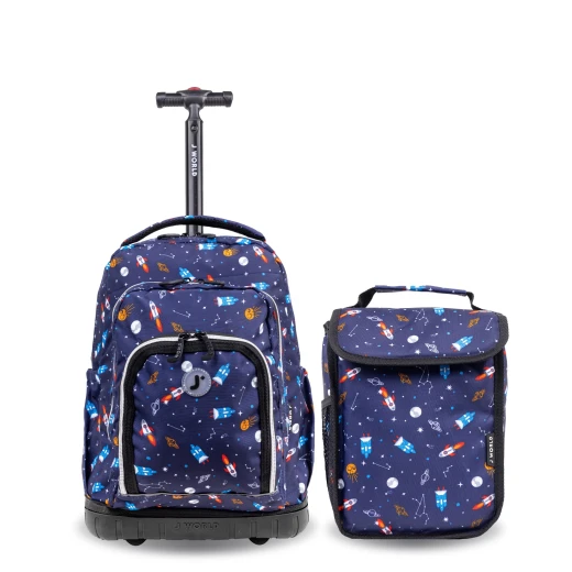 J World New York Lollipop Rolling Backpack (16 J World New York Lollipop Rolling Backpack (16