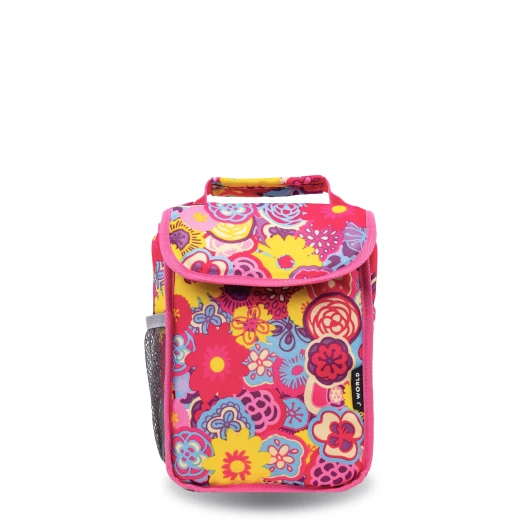 J World New York Lollipop Rolling Backpack (16") + Lunch Bag – Poppy Pansy | Kids Set with Light-Up Wheels - JWORLD - Image 5