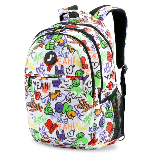 J World New York Cornelia School Backpack – Street Art | School & 15.6 J World New York Cornelia School Backpack – Street Art | School & 15.6