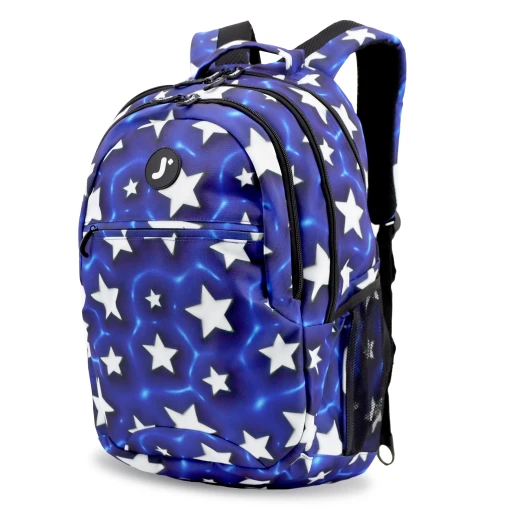 J World New York Cornelia School Backpack – Puffy Star | School & 15.6" Laptop Backpack - JWORLD - Image 5