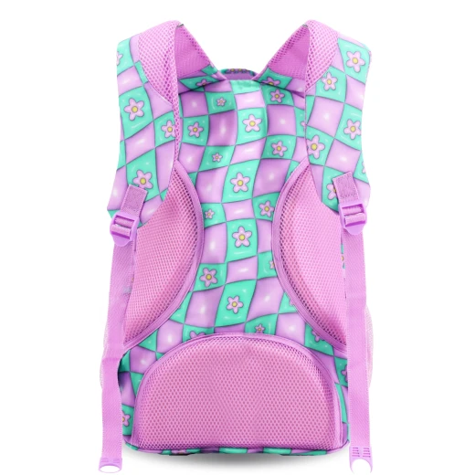 J World New York Cornelia School Backpack – Puffy Flower | School & 15.6" Laptop Backpack - JWORLD - Image 3