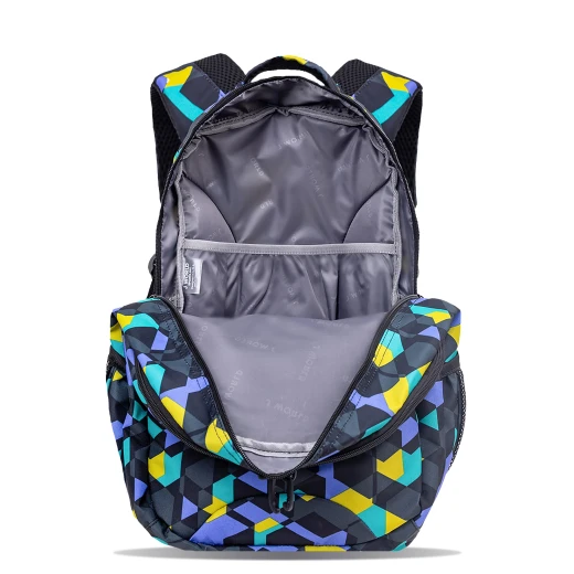 J World New York Cornelia School Backpack – Cubes | School & 15.6" Laptop Backpack - JWORLD - Image 5