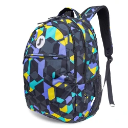 J World New York Cornelia School Backpack – Cubes | School & 15.6" Laptop Backpack