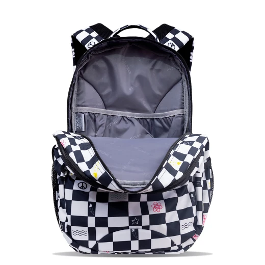 J World New York Cornelia School Backpack – Icon Checkers | School & 15.6" Laptop Backpack - JWORLD - Image 7