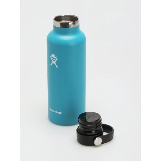 Hydro Flask 18 oz Standard Mouth Insulated Water Bottle with Flex Cap (532 ml) – Laguna - Hydro Flask - Image 3