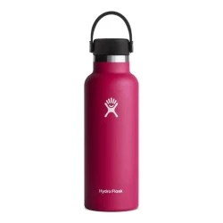 Hydro Flask 18 oz Standard Mouth Insulated Water Bottle with Flex Cap (532 ml) – Snapper