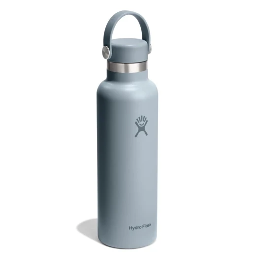 Hydro Flask 21 oz Standard Mouth Insulated Water Bottle with Flex Cap (621 ml) – Shale Gray - Hydro Flask - Image 4