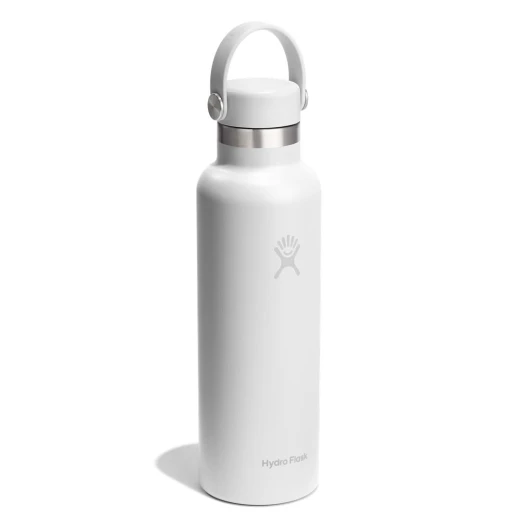 Hydro Flask 21 oz Standard Mouth Insulated Water Bottle with Flex Cap (621 ml) – White - Hydro Flask - Image 3