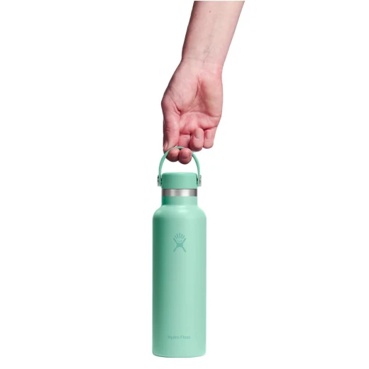 Hydro Flask 21 oz Standard Mouth Insulated Water Bottle with Flex Cap (621 ml) – Mermaid Green - Hydro Flask - Image 2