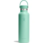 Hydro Flask 21 oz Standard Mouth Insulated Water Bottle with Flex Cap (621 ml) – Mermaid Green - Hydro Flask