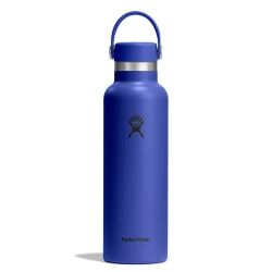 Hydro Flask 21 oz Standard Mouth Insulated Water Bottle with Flex Cap (621 ml) – Capri Blue