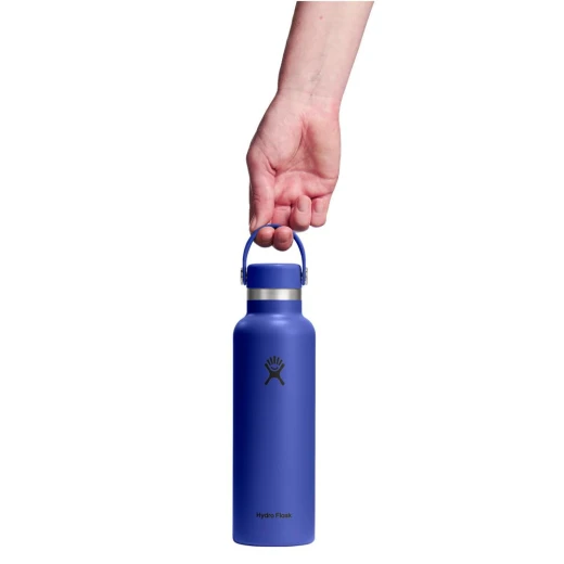 Hydro Flask 21 oz Standard Mouth Insulated Water Bottle with Flex Cap (621 ml) – Capri Blue - Hydro Flask - Image 4
