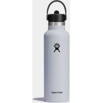 Hydro Flask 21 oz Standard Mouth Insulated Water Bottle with Flex Cap (621 ml) – White - Hydro Flask