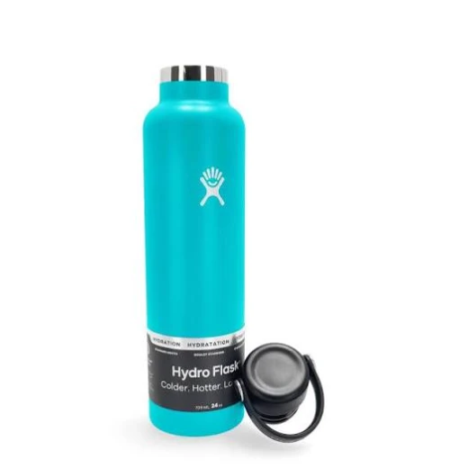 Hydro Flask 24 oz Standard Mouth Insulated Water Bottle with Flex Cap (710 ml) – Laguna - Hydro Flask - Image 4