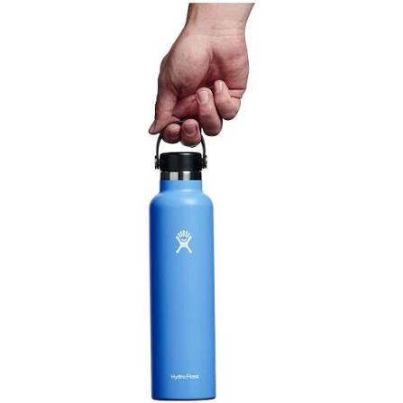 Hydro Flask 24 oz Standard Mouth Insulated Water Bottle with Flex Cap (710 ml) – Cascade - Hydro Flask - Image 3