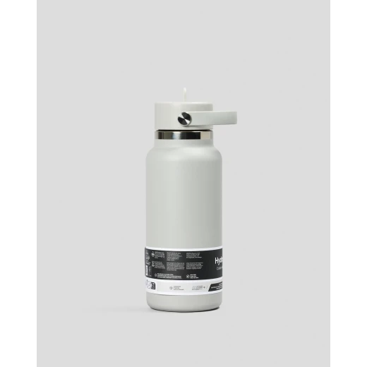 Hydro Flask 32 oz Wide Mouth Insulated Water Bottle with Flex Straw Cap (946 ml) – Birch - Hydro Flask - Image 4