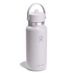 Hydro Flask 32 oz Wide Mouth Insulated Water Bottle with Flex Straw Cap (946 ml) – Cloud Pinkv - Hydro Flask