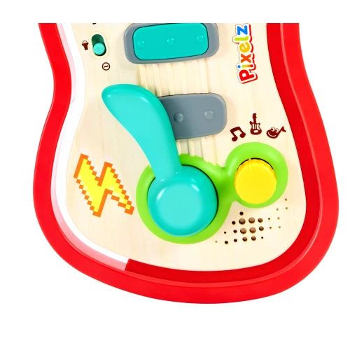 Hape Rainbow Rock Pixel Guitar – Kids' Light-Up Guitar - Hape - Image 3