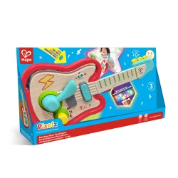Hape Rainbow Rock Pixel Guitar – Kids' Light-Up Guitar