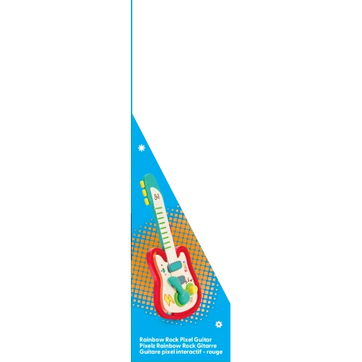 Hape Rainbow Rock Pixel Guitar – Kids' Light-Up Guitar - Hape - Image 8