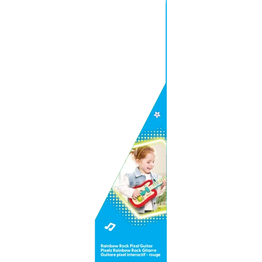 Hape Rainbow Rock Pixel Guitar – Kids' Light-Up Guitar - Hape - Image 9