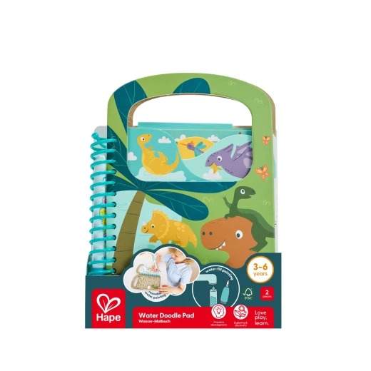 Hape Water Doodle Pad – Mess-Free Water Drawing Activity Book - Hape - Image 11