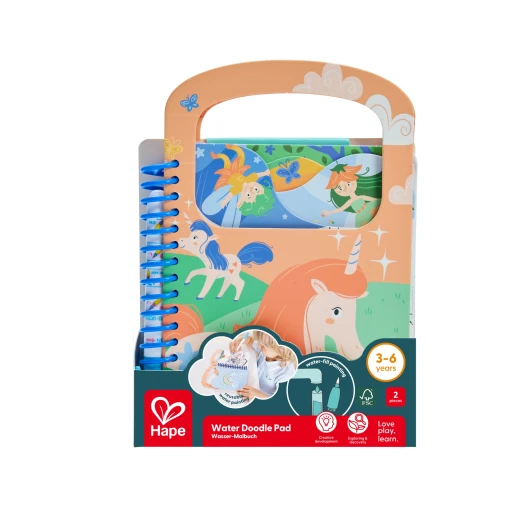 Hape Water Doodle Pad – Mess-Free Water Drawing Activity Book - Hape - Image 10