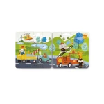 Hape Rescue Vehicles Puzzle – 4-in-1 Progressive Puzzle Set (9-20 Pieces) - Hape