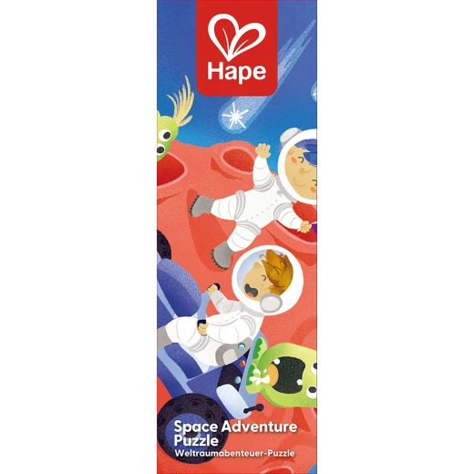 Hape Space Adventure Puzzle – 3 x 36-Piece Puzzle Set with Storytelling Tiles - Hape - Image 8