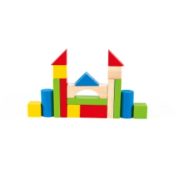 Hape Build Up and Away Blocks – 100 Wooden Building Blocks
