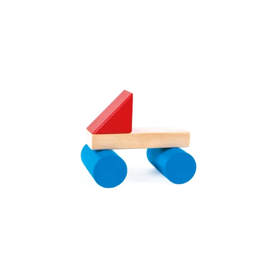 Hape Build Up and Away Blocks – 100 Wooden Building Blocks - Hape - Image 2