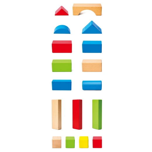 Hape Build Up and Away Blocks – 100 Wooden Building Blocks - Hape - Image 12