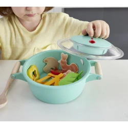 Hape Little Chef Cooking & Steam Playset – Pot with Real Steam Effect