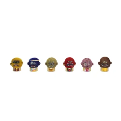 Hape Plant Pals Monsters – Grow-Your-Own Grass Head Dolls (Set of 6)