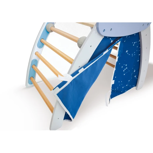 Hape My First Little Cabin – Kids' Climbing Play Centre with Slide - Hape - Image 4