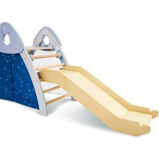 Hape My First Little Cabin – Kids' Climbing Play Centre with Slide - Hape - Image 6