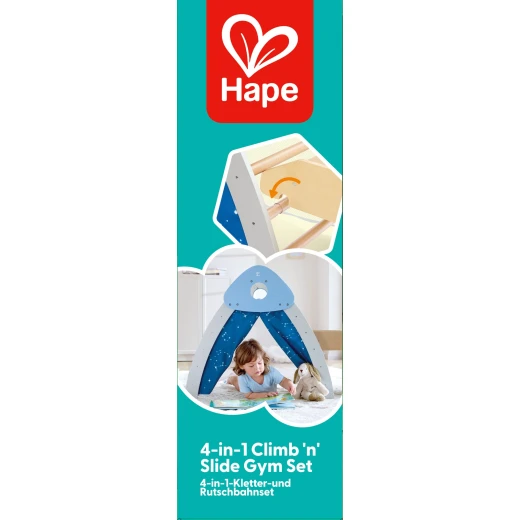 Hape My First Little Cabin – Kids' Climbing Play Centre with Slide - Hape - Image 12