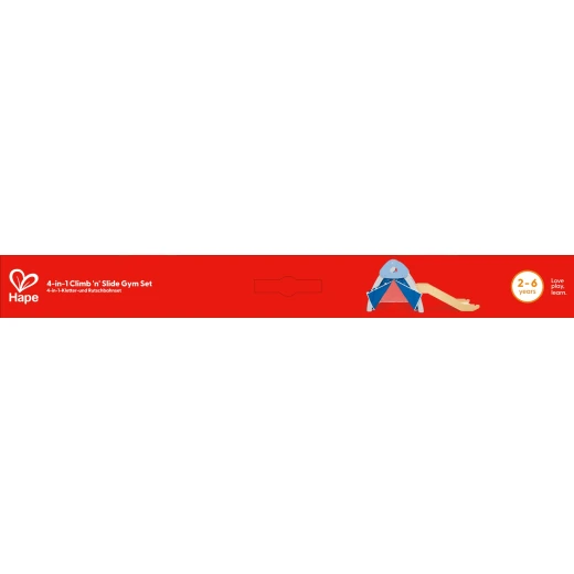 Hape My First Little Cabin – Kids' Climbing Play Centre with Slide - Hape - Image 13