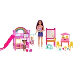 Mattel Barbie Skipper First Jobs Daycare Playset with 3 Dolls and Accessories for Kids Imaginative Play - Barbie