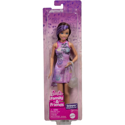 Barbie Skipper Babysitters Doll & Accessory Set with Removable Dress and Backpack for Kids Barbie Skipper Babysitters Doll & Accessory Set with Removable Dress and Backpack for Kids