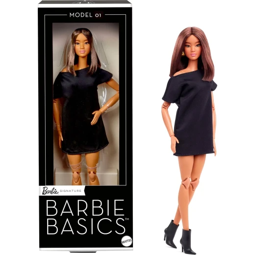 Barbie Basics 2025 Series 1 Doll JBH72 Collectors Edition Classic Fashion Doll for Display Barbie Basics 2025 Series 1 Doll JBH72 Collectors Edition Classic Fashion Doll for Display