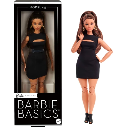 Matte Barbie Signature Basics Doll JBH73 - Fashion Model Collection, Articulated, Collectible